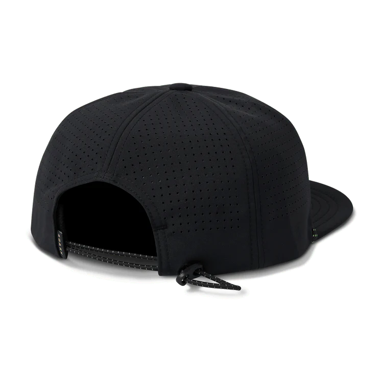 ROARK Hybro Strapback Hat - BLACK/OPEN ROADS - Image 3