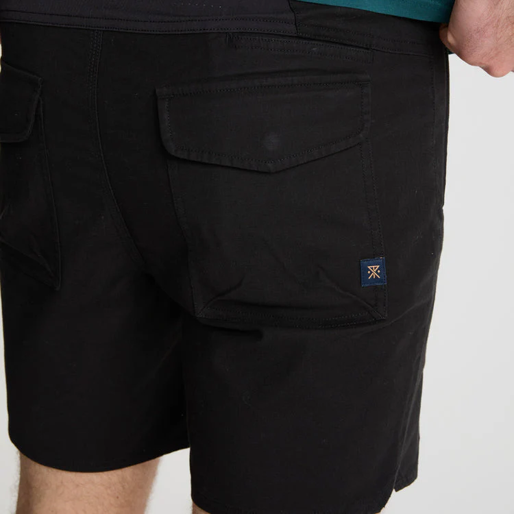 Roark Layover Traveler Shorts - Black - Image 3