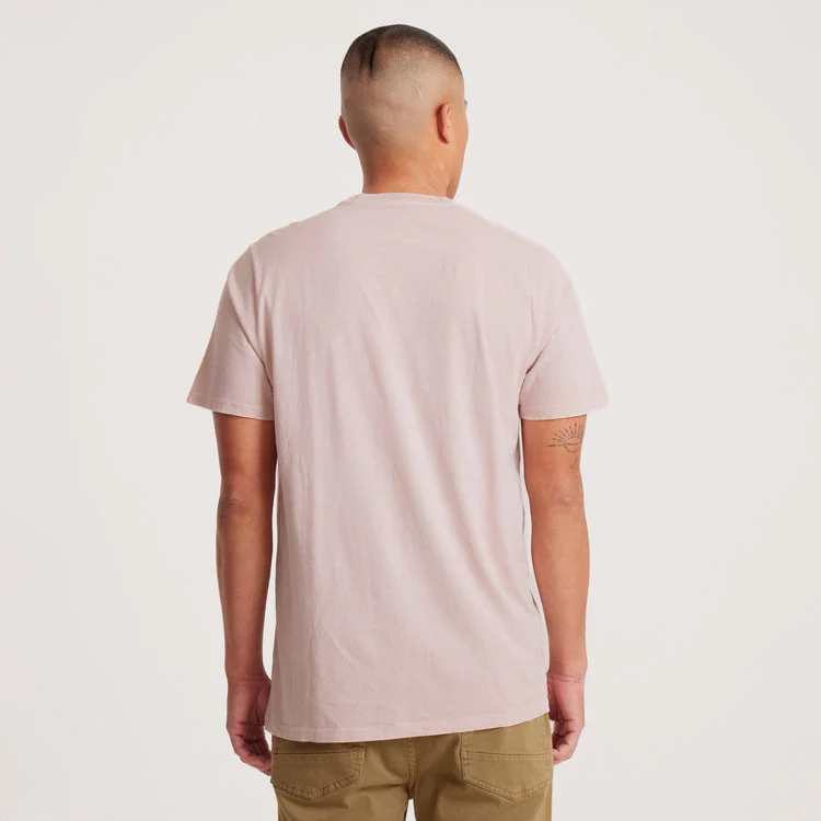 Roark Made To Fade Short Sleeve Tee - Washed Dusty Violet - Image 3
