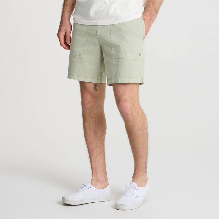 Roark Made To Fade Shorts - Washed Sage - Image 2