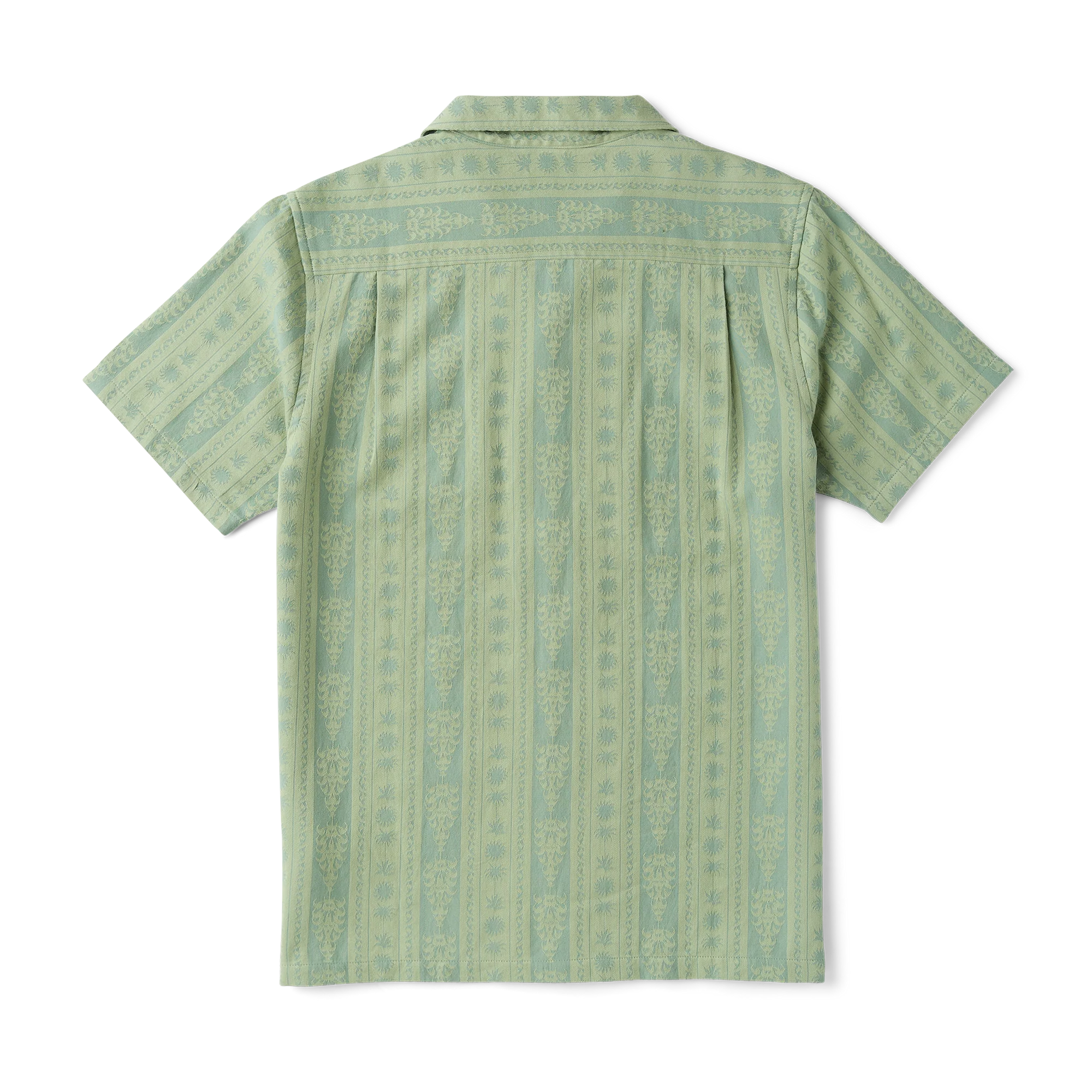 Roark Men's Gonzo Short Sleeve Button Up Shirt - Dusty Green - Image 2