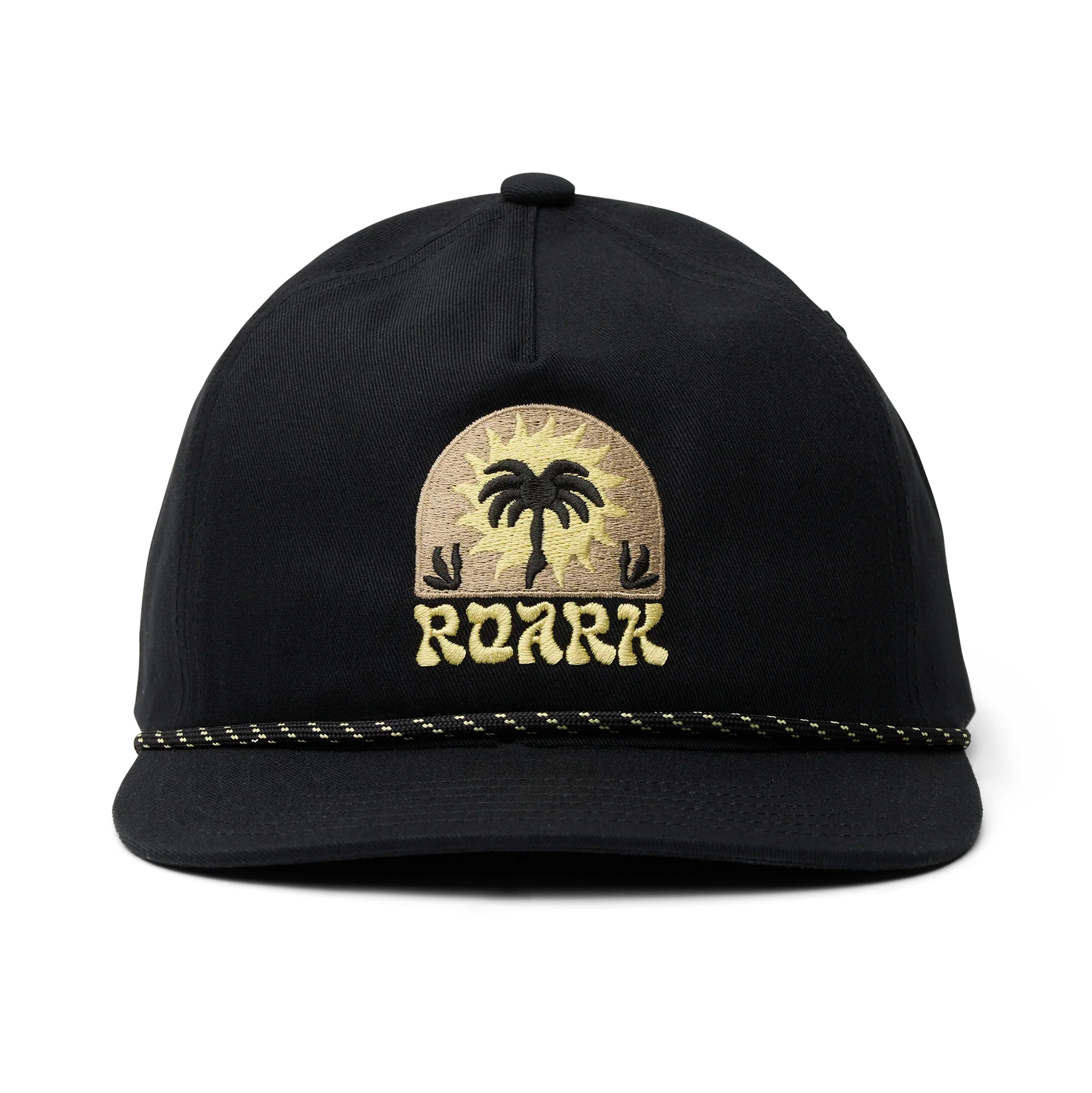 Roark Men's Venture Snapback Hat - Black 4