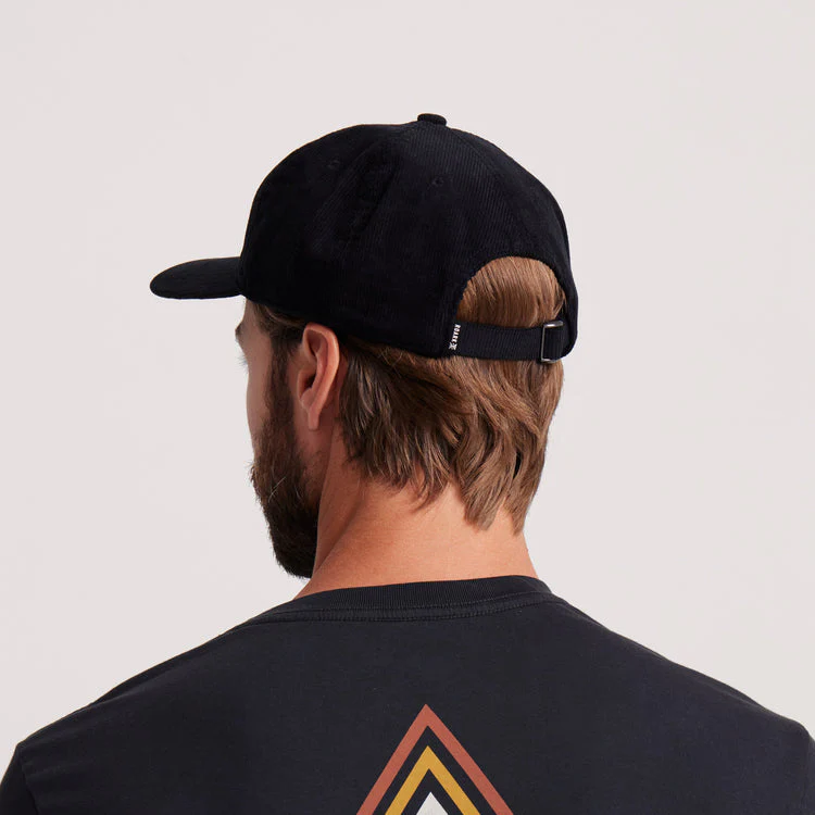 Roark Nomad Strapback Hat - Black - Image 4