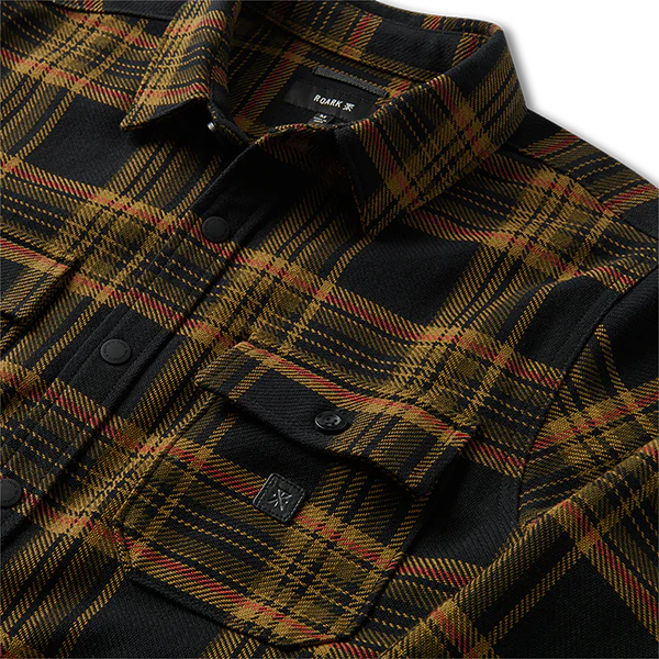 Roark Nordsman Cotton Flannel - Black - Image 4