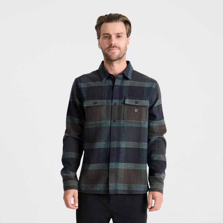 Roark Nordsman Long Sleeve Flannel - Deep Navy - Image 2