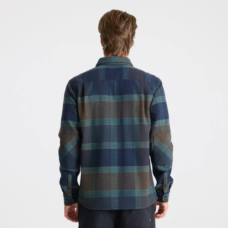Roark Nordsman Long Sleeve Flannel - Deep Navy - Image 4