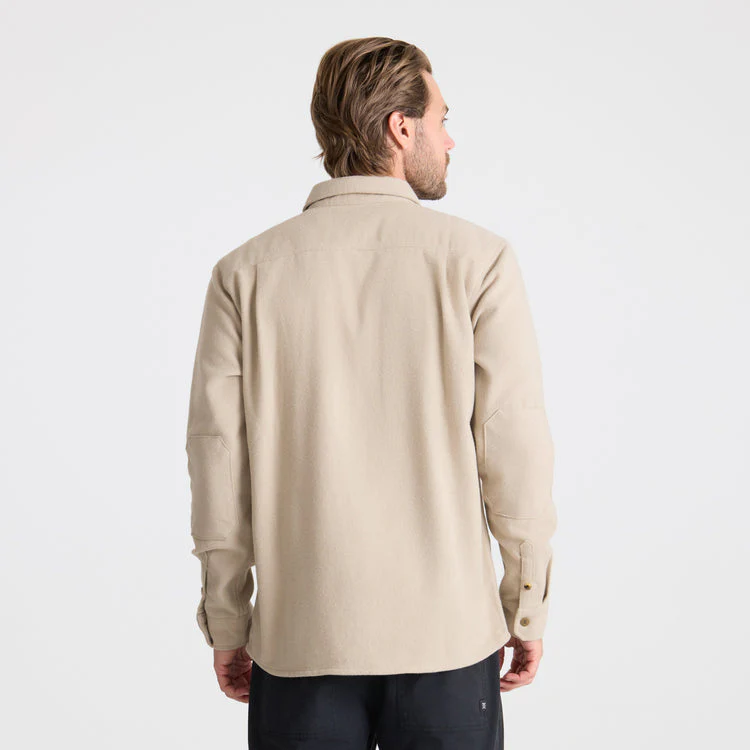 Roark Nordsman Long Sleeve Flannel - Fossil - Image 3