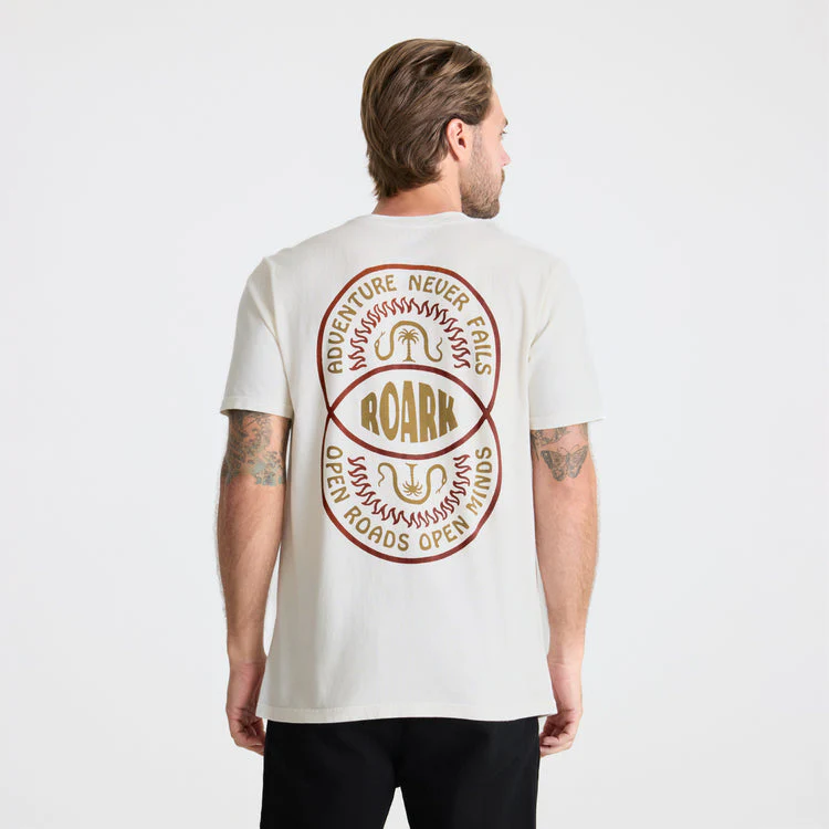 Roark Palm Snake Premium Tee - Off White - Image 3