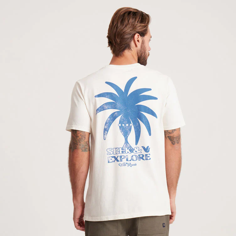 Roark Seek And Explore Premium Tee - Off White - Image 3