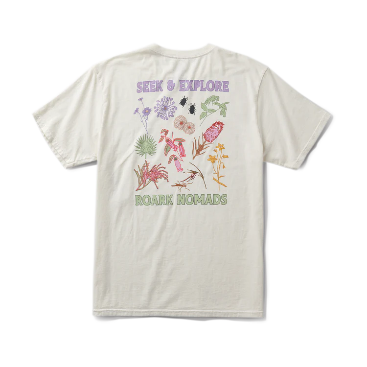 Roark Seek & Explore Premium Tee - Off White Wwh