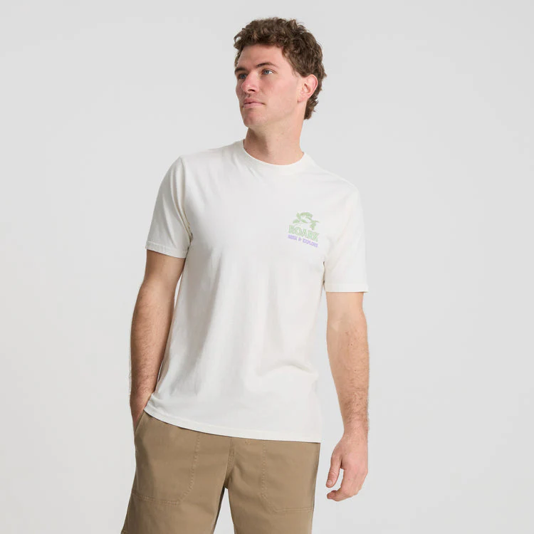 Roark Seek & Explore Premium Tee - Off White Wwh - Image 2