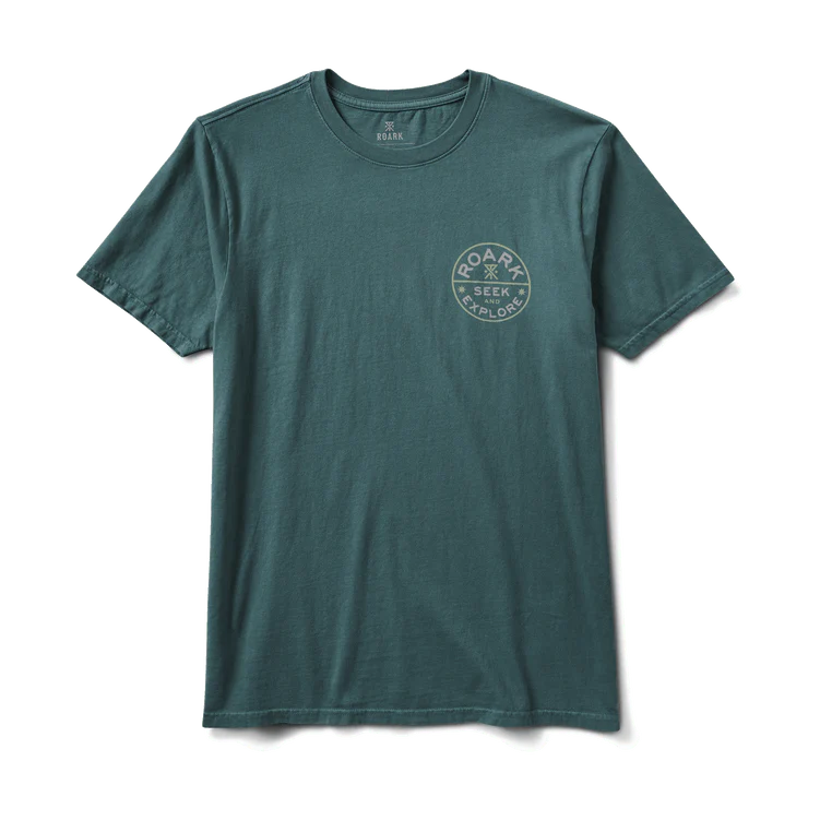 Roark Seek & Explore Signet Premium Tee - Forest - Image 2