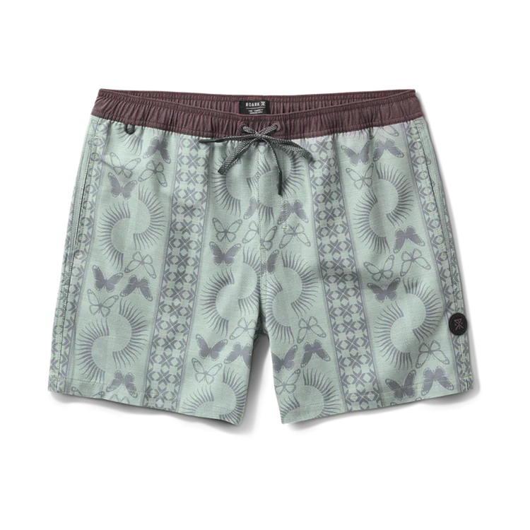 Roark Shorey Trunks - Seafoam Print - Image 3
