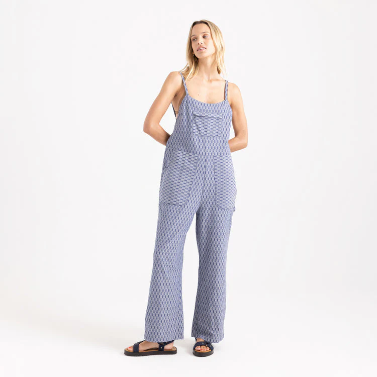 Roark Paseo Overall Jumpsuit - Indigo
