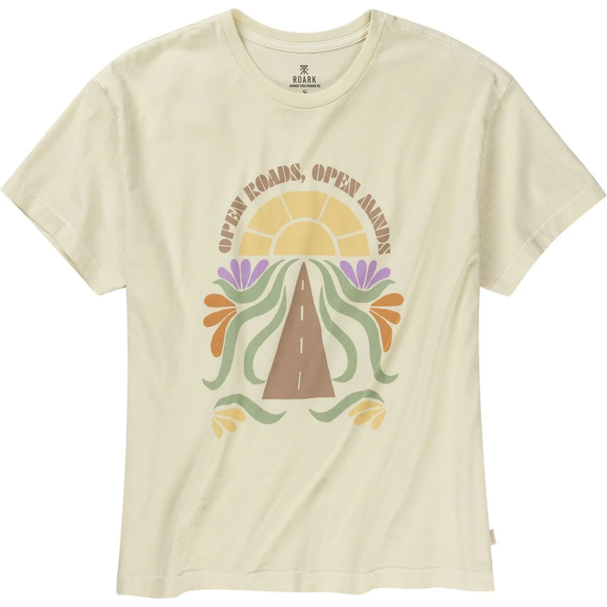 Roark Road Rise Oversized T-Shirt - Eggshell