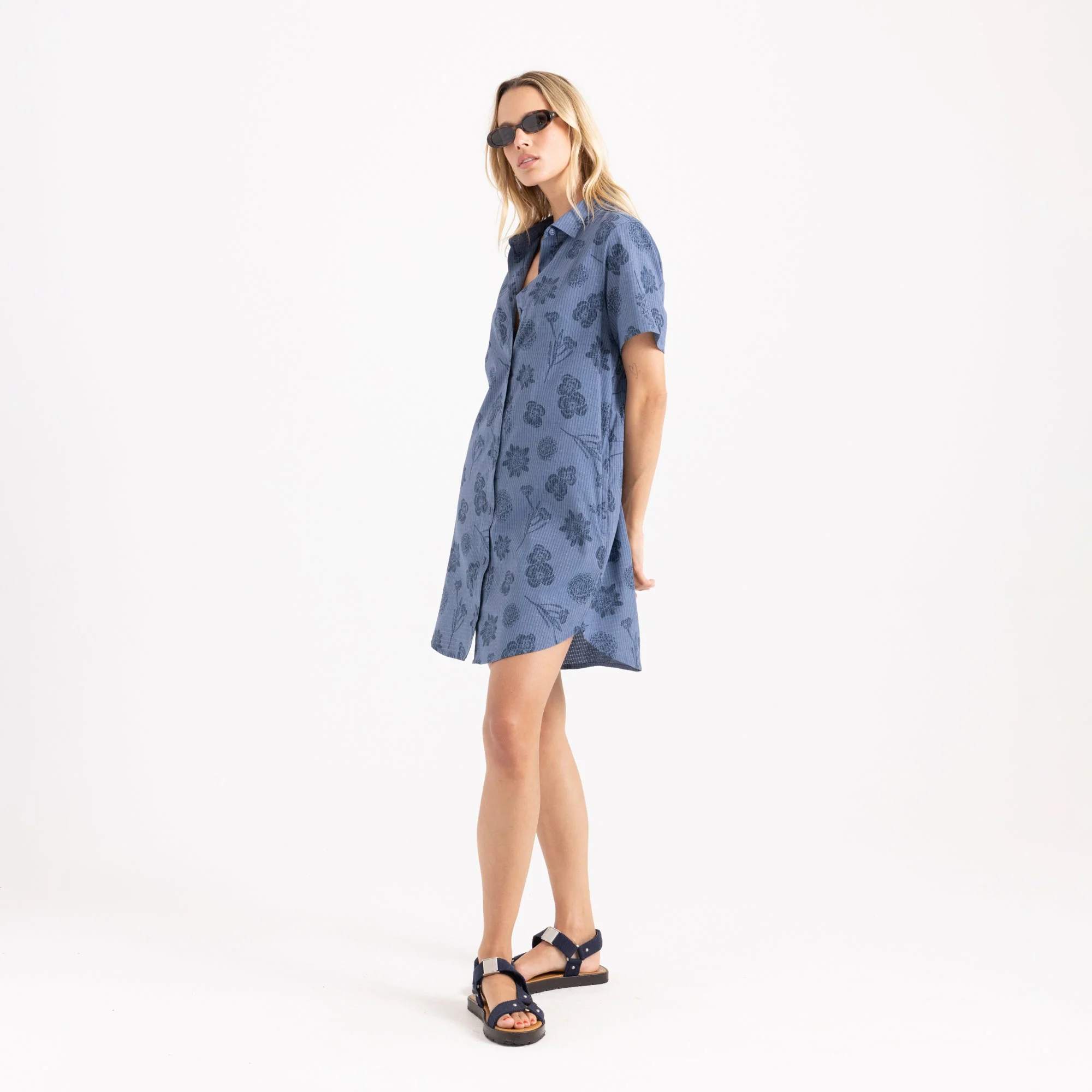 Roark Women's Bless Up Dress - Washed Indigo - Image 2