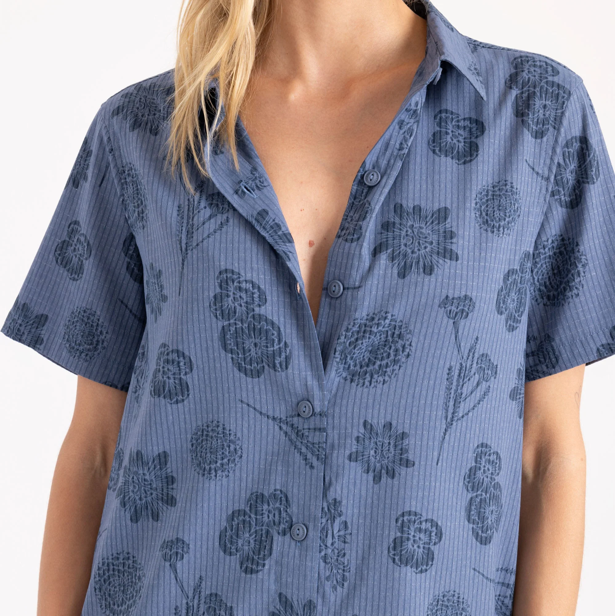Roark Women's Bless Up Dress - Washed Indigo - Image 4