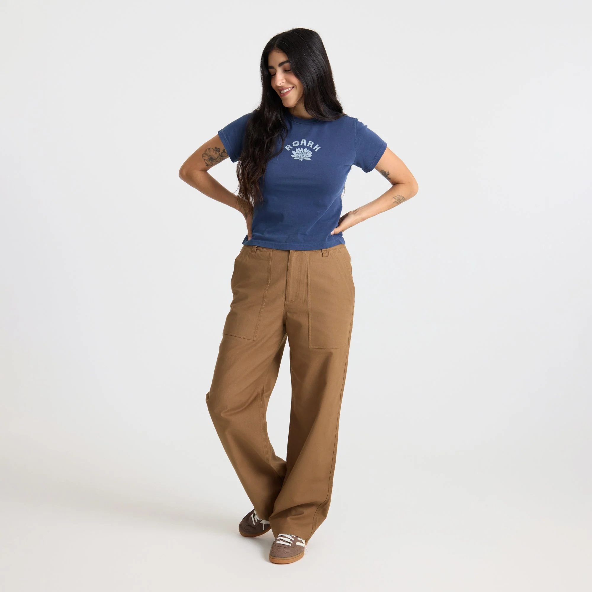 Roark Women's Lotus Muse Premium Tee - Neptune - Image 2
