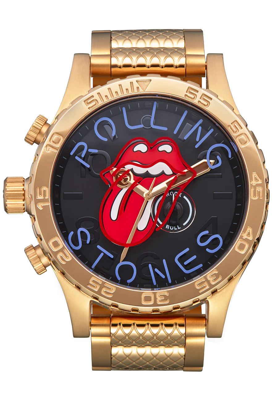 Nixon Rolling Stones 51-30 - Gold / Black