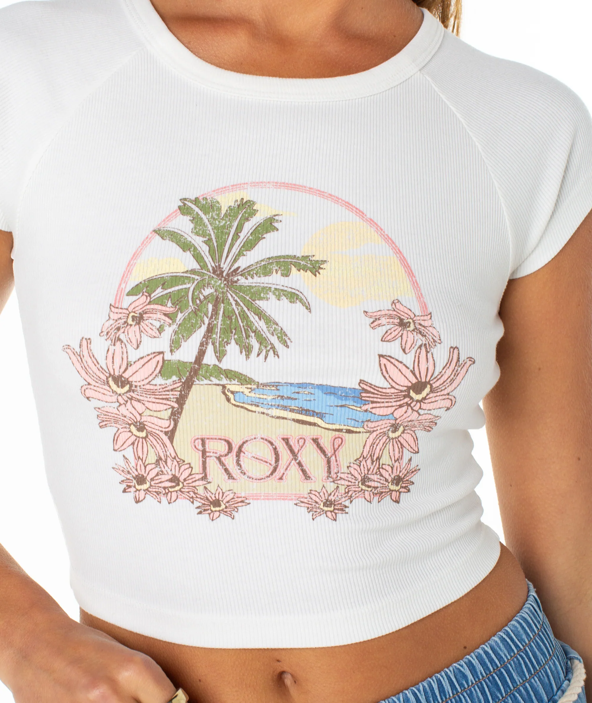 Roxy Beach Day Tee - Cloud Dancer - Image 2