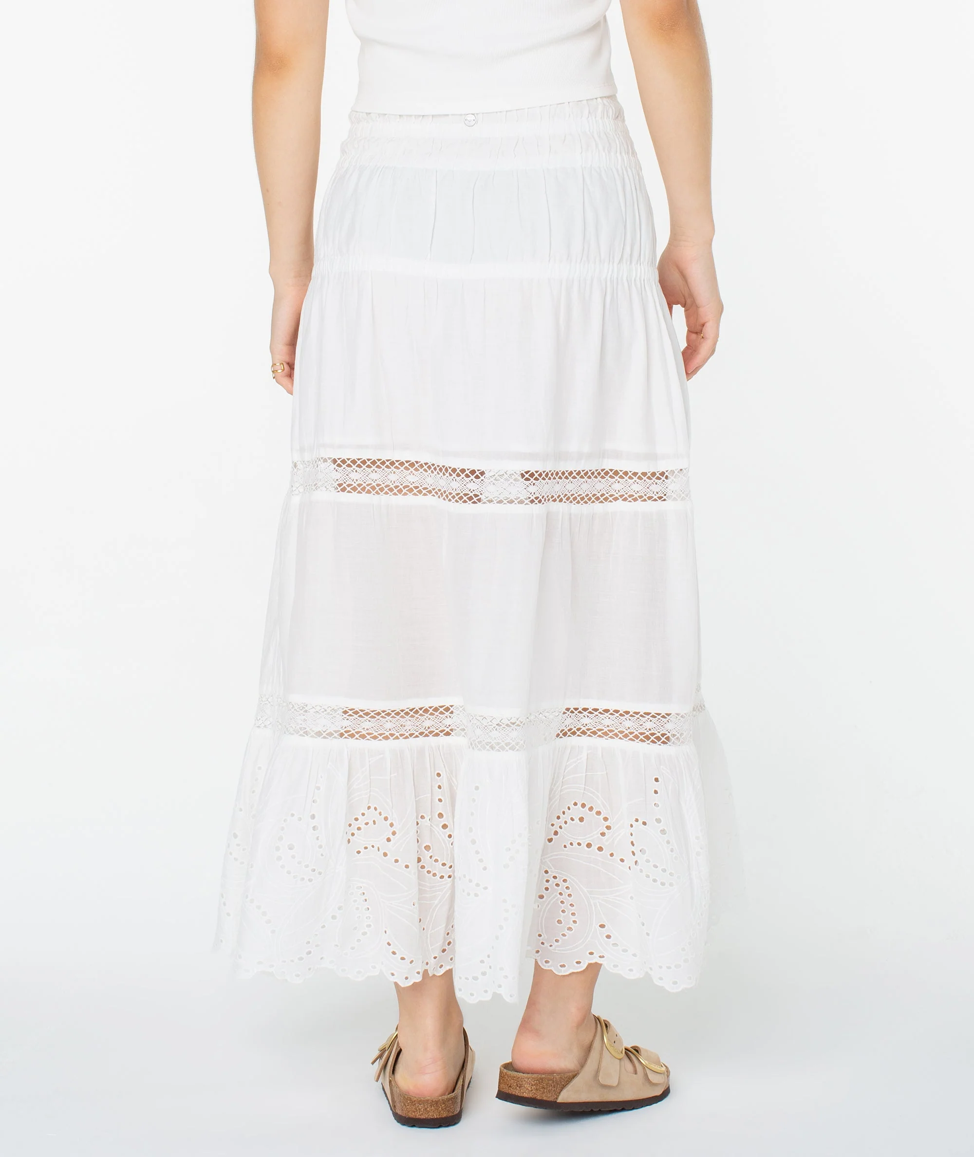 Roxy Castaway Maxi Skirt - Snow White - Image 2