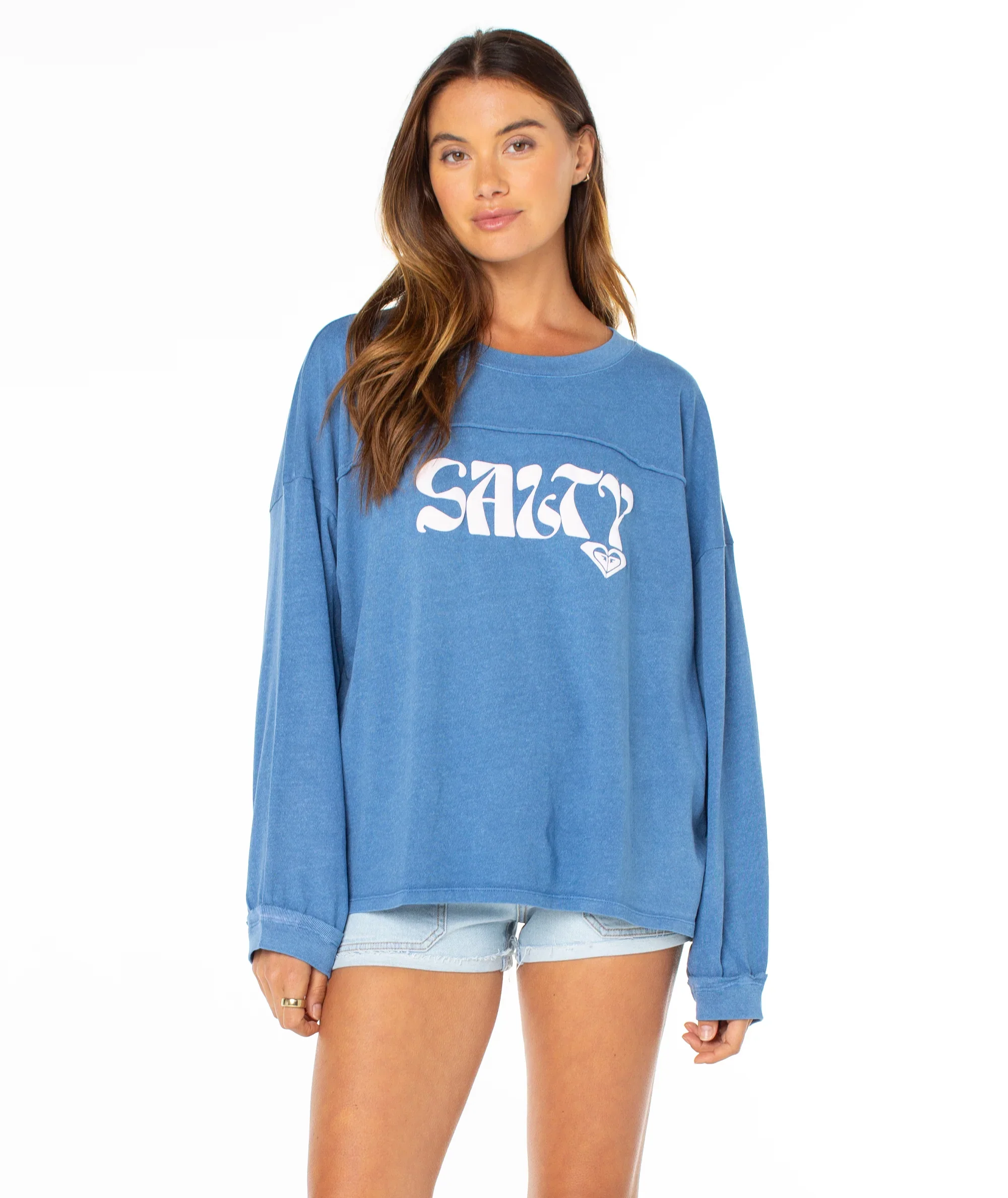Roxy Changing Tides Top - Blue Horizon