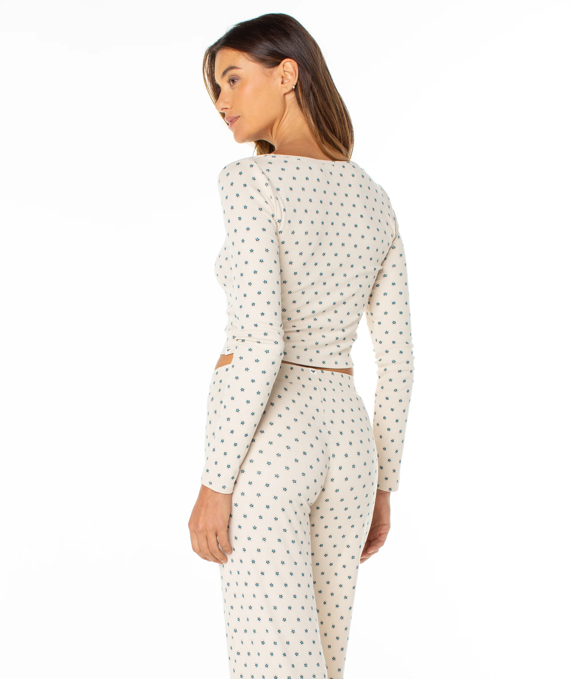 Roxy Feelin Cozy Top - Parchment Solid - Image 2