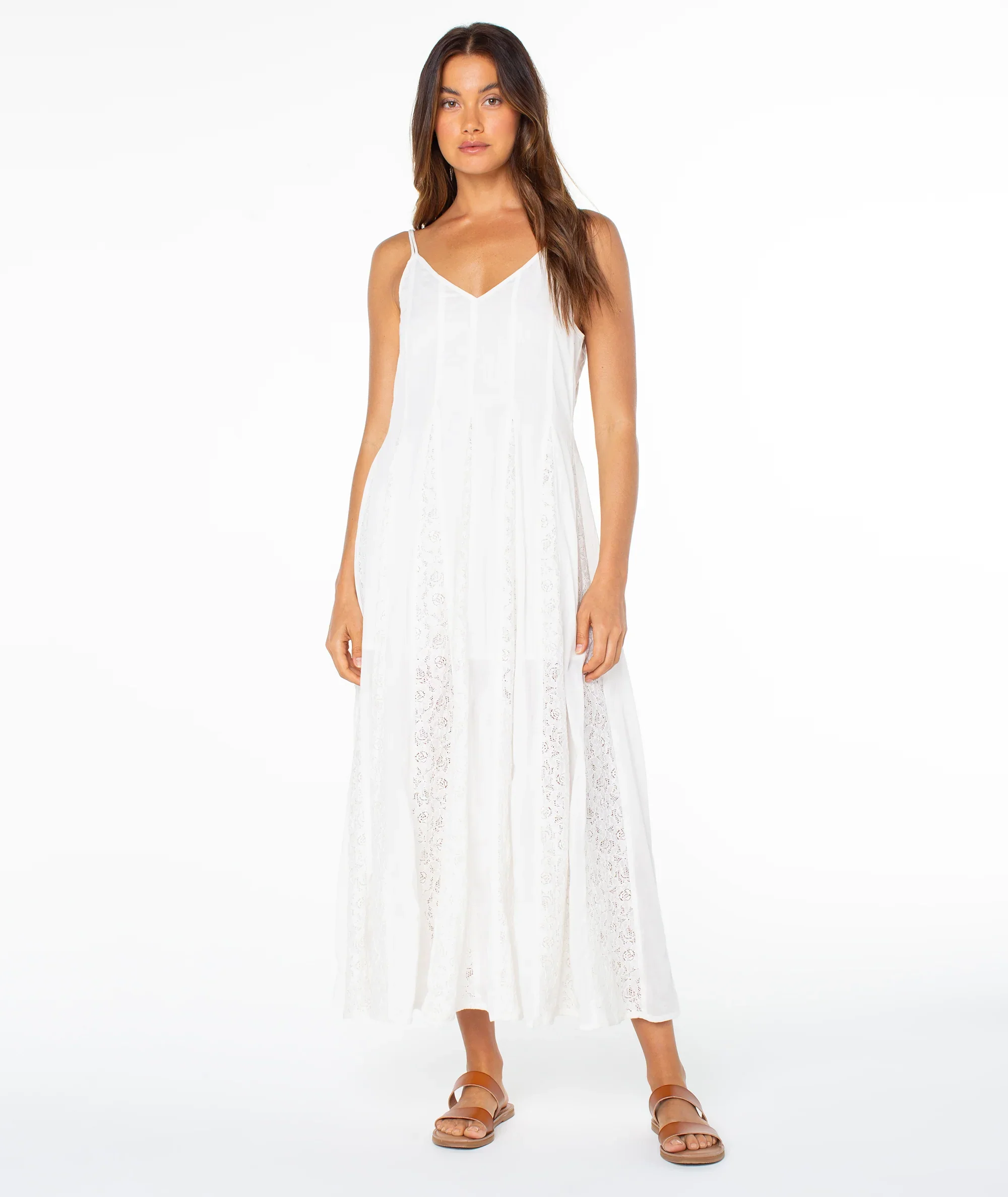 Roxy Jardin Bloom Maxi Dress - Cloud Dancer - Image 3