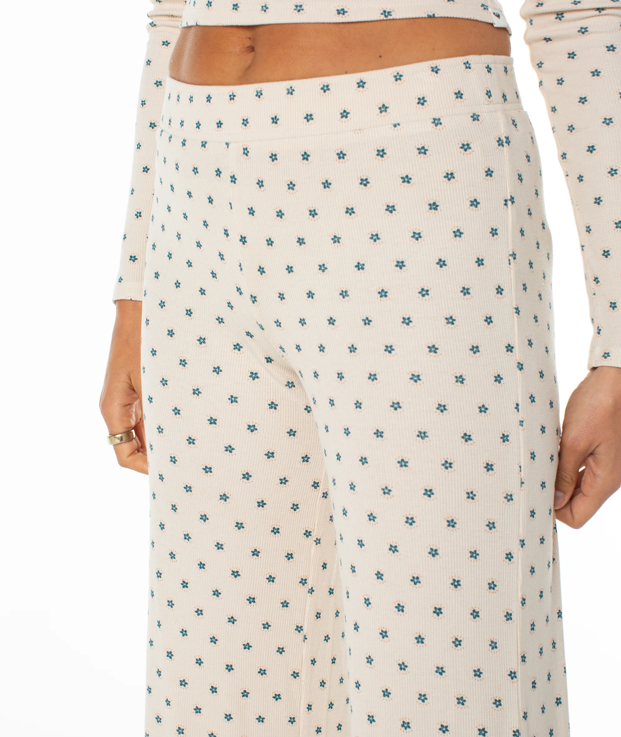 Roxy Summer Fling Pant - Parchment Solid - Image 4