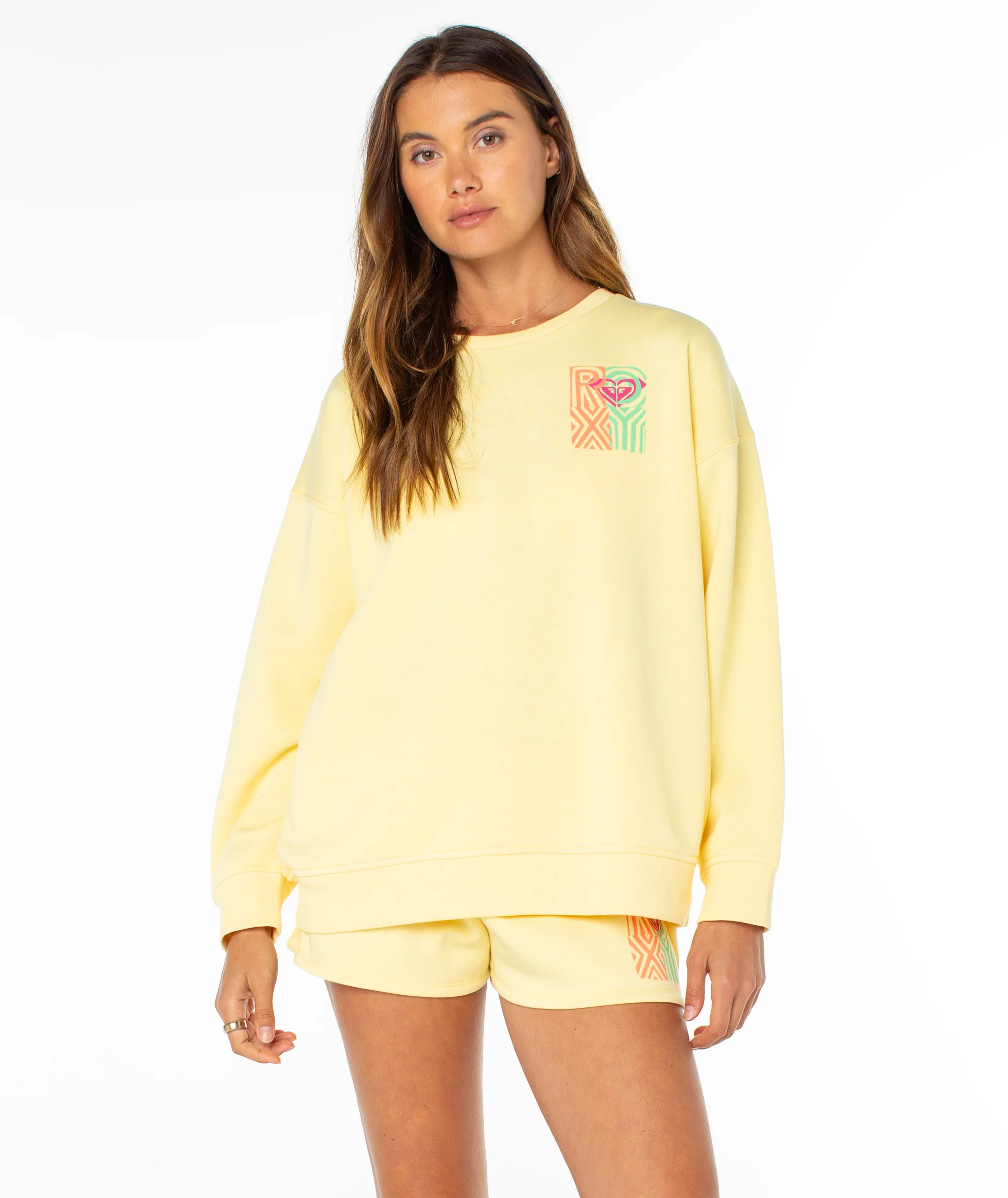 Roxy Women's Morning Stroll Top - Popcorn Solid
