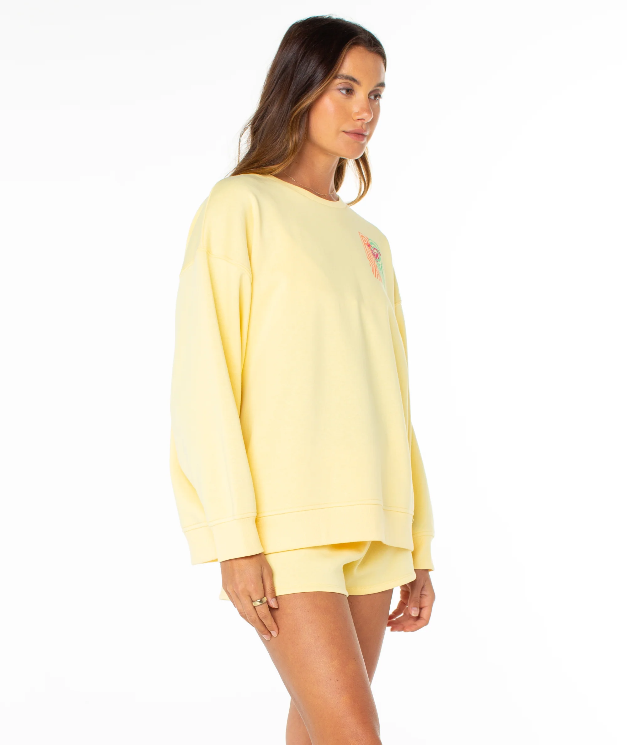 Roxy Women's Morning Stroll Top - Popcorn Solid - Image 2