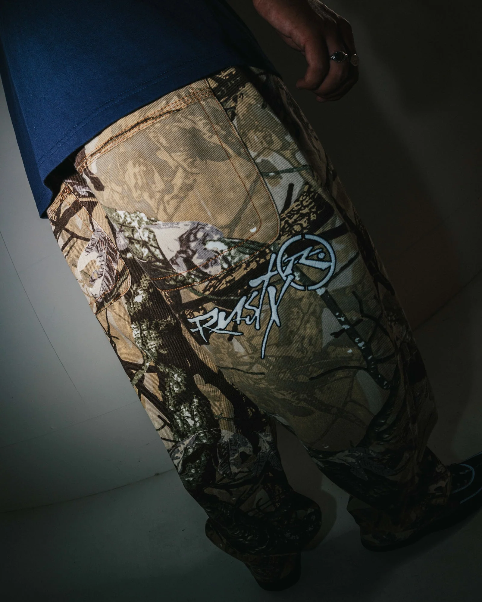 Rusty Hoodus Rambo Baggy Pant - Camo - Image 2
