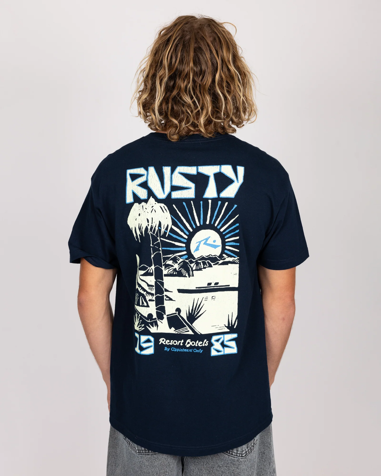 Rusty Resort 85 Tee - Navy - Image 4