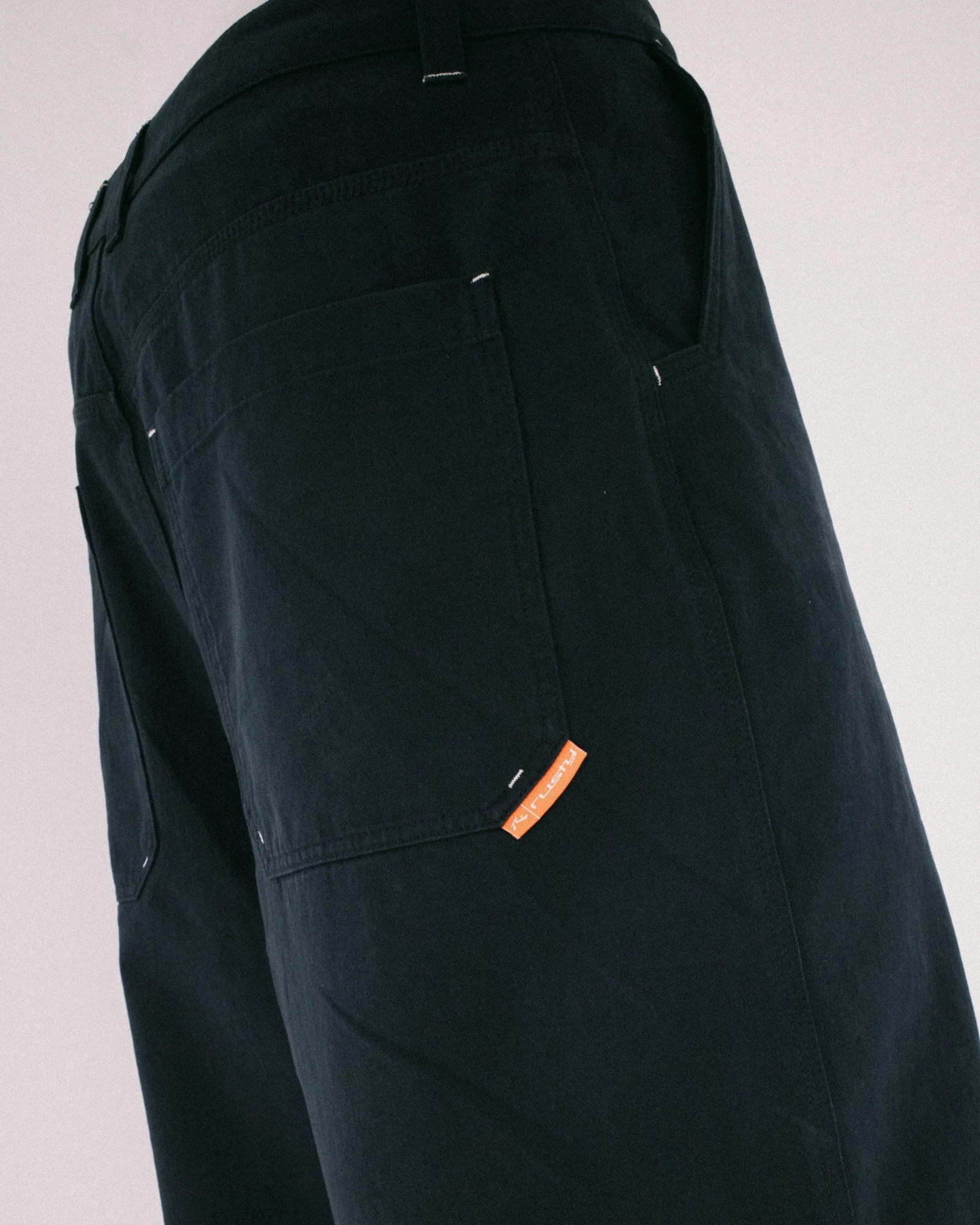 Rusty Strikewear Baggy Twill Short - 24" - Dark Blue - Image 4