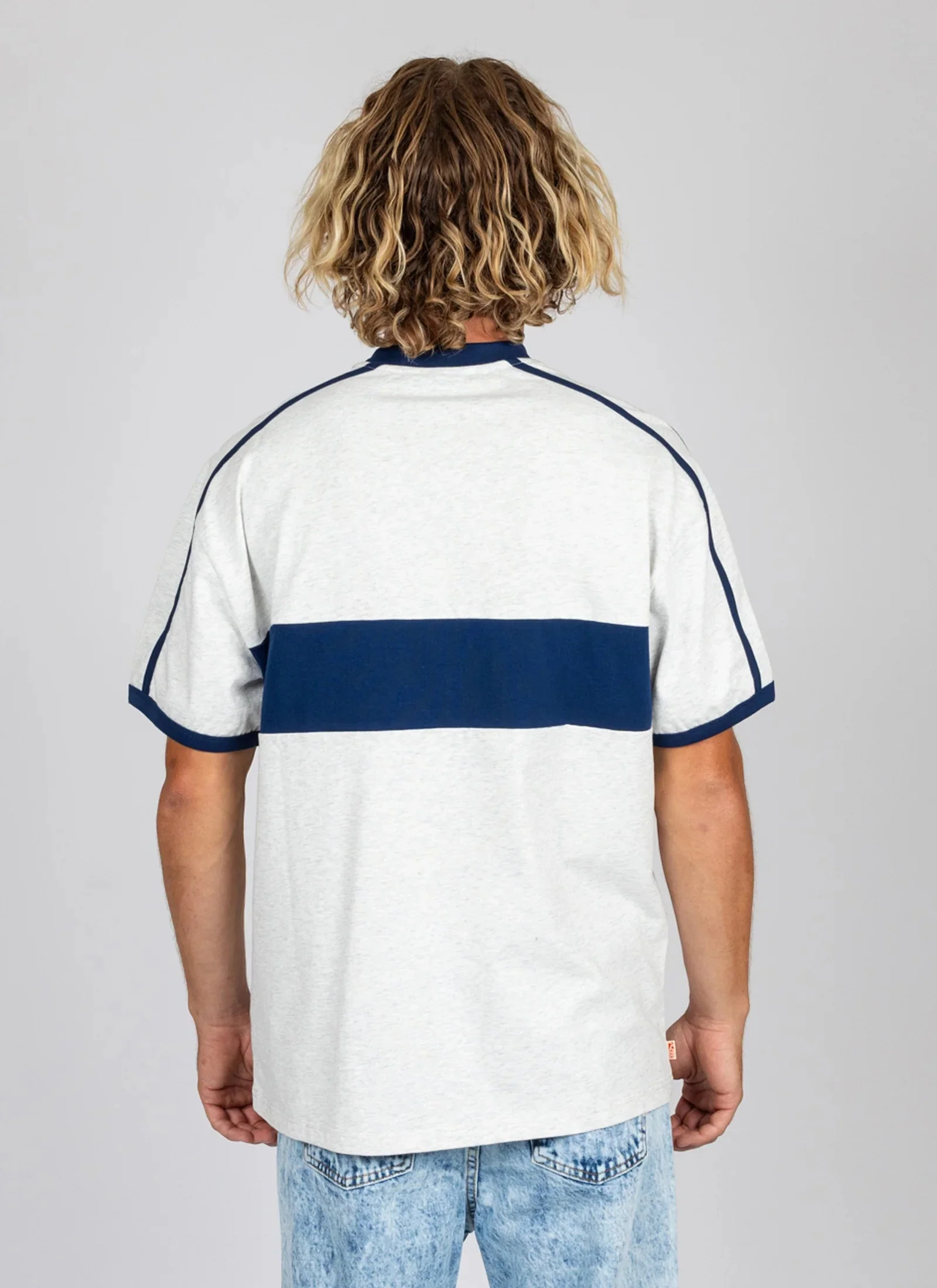 Rusty Super Shaolin Short Sleeve Tee - Athletic Heather - Image 2