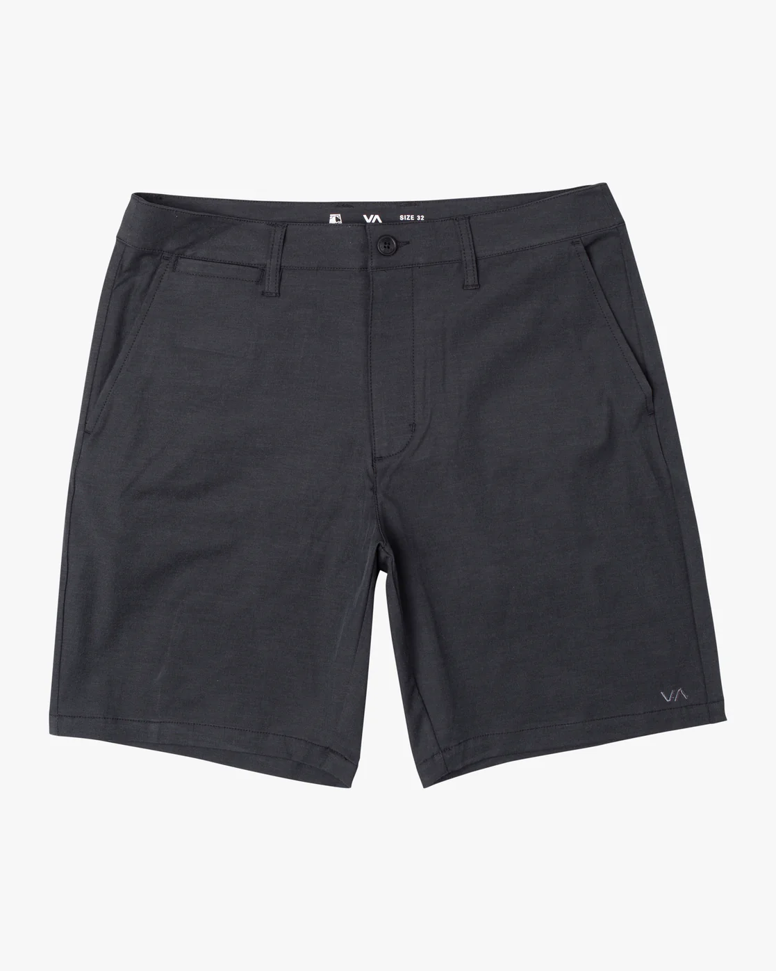 RVCA Back In Hybrid 19" Shorts - Black - Image 6