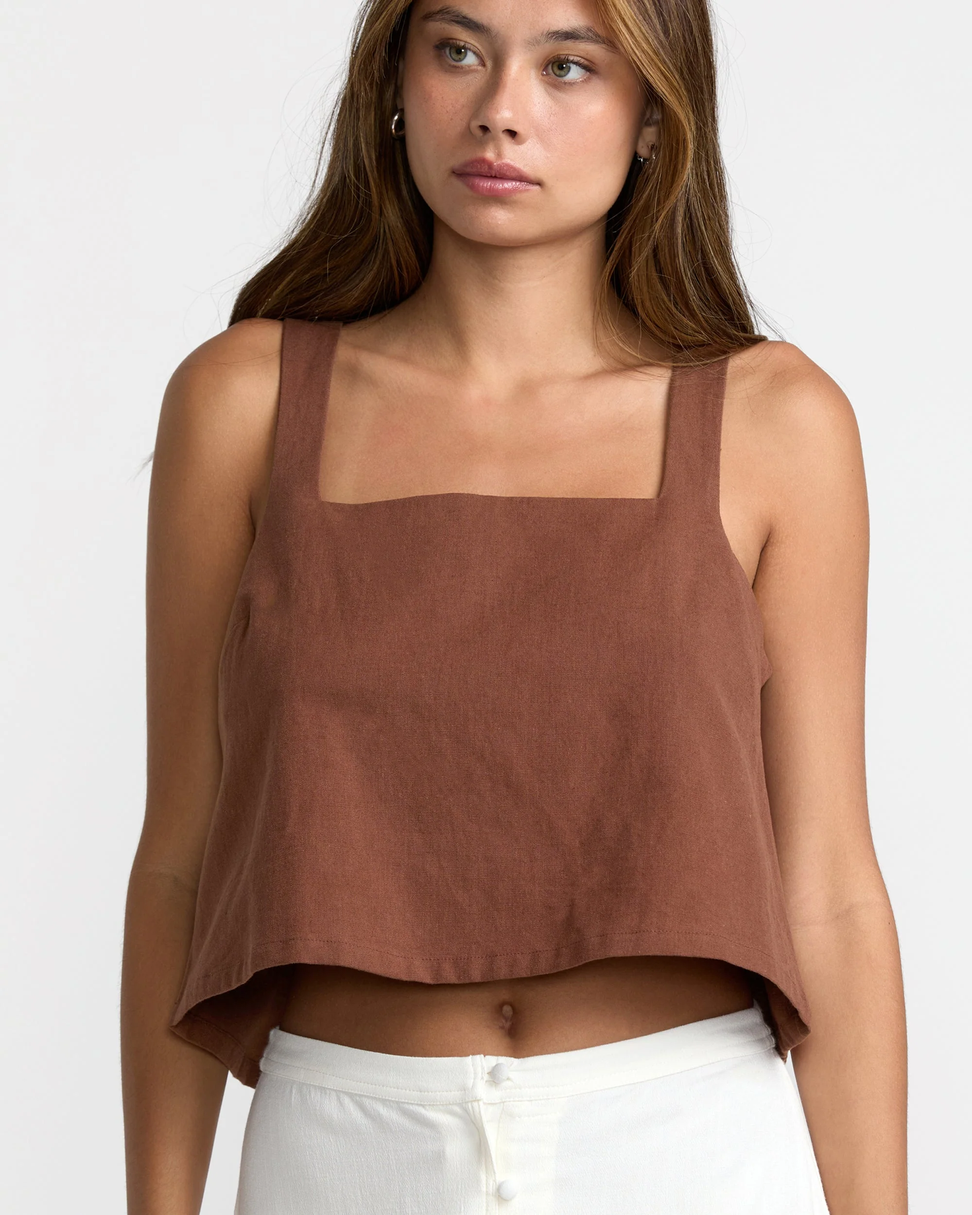 RVCA Baker Top - Mocha - Image 3