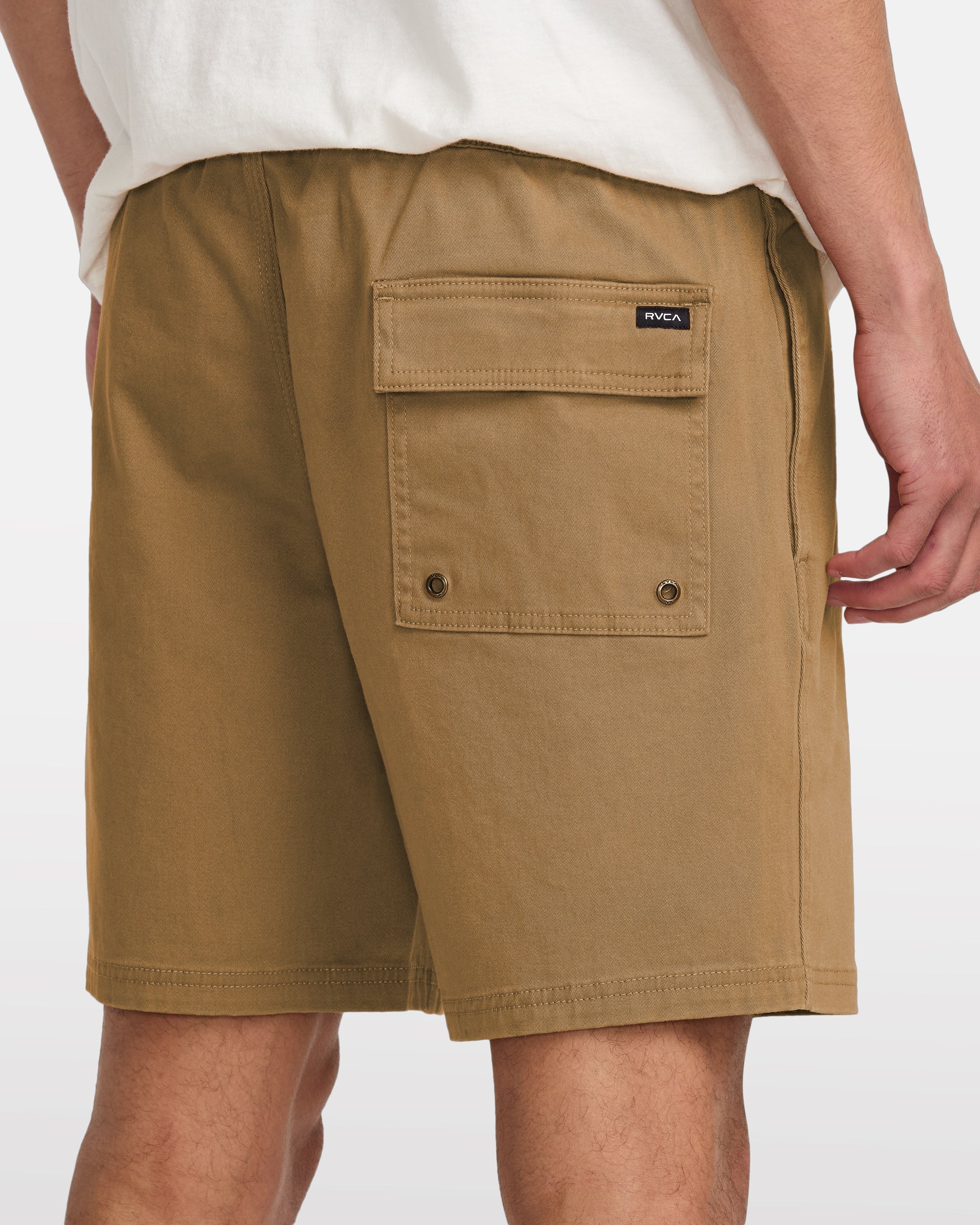 RVCA Escape Elastic Short - Camel - Image 3