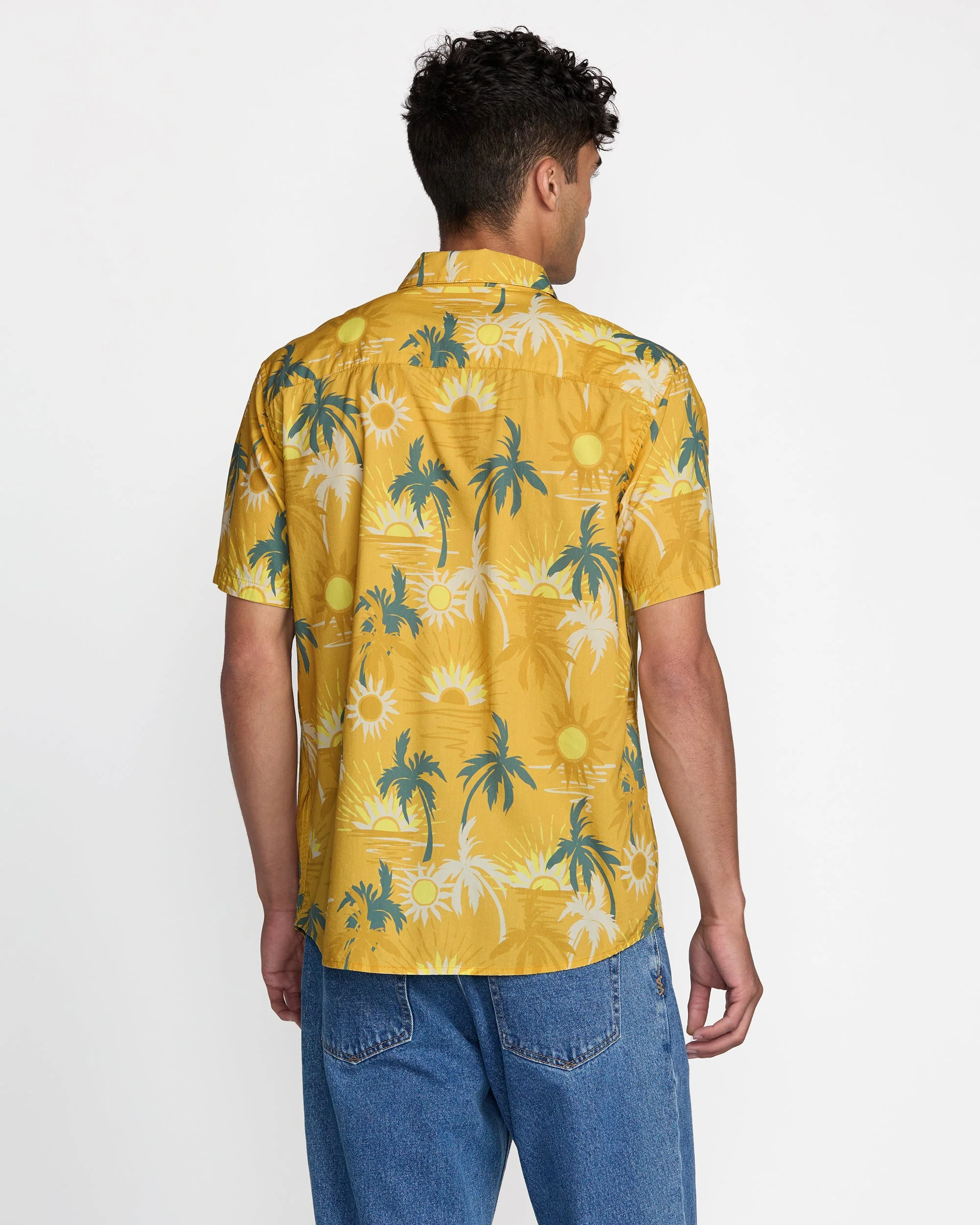 RVCA Exotica Ii Short Sleeve Shirt - Natural - Image 2