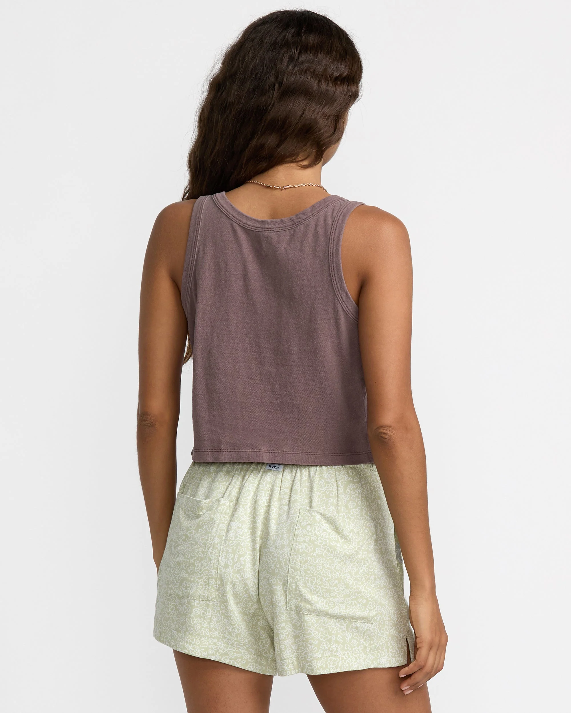 RVCA Flow Tank - Coffee Bean - Image 2
