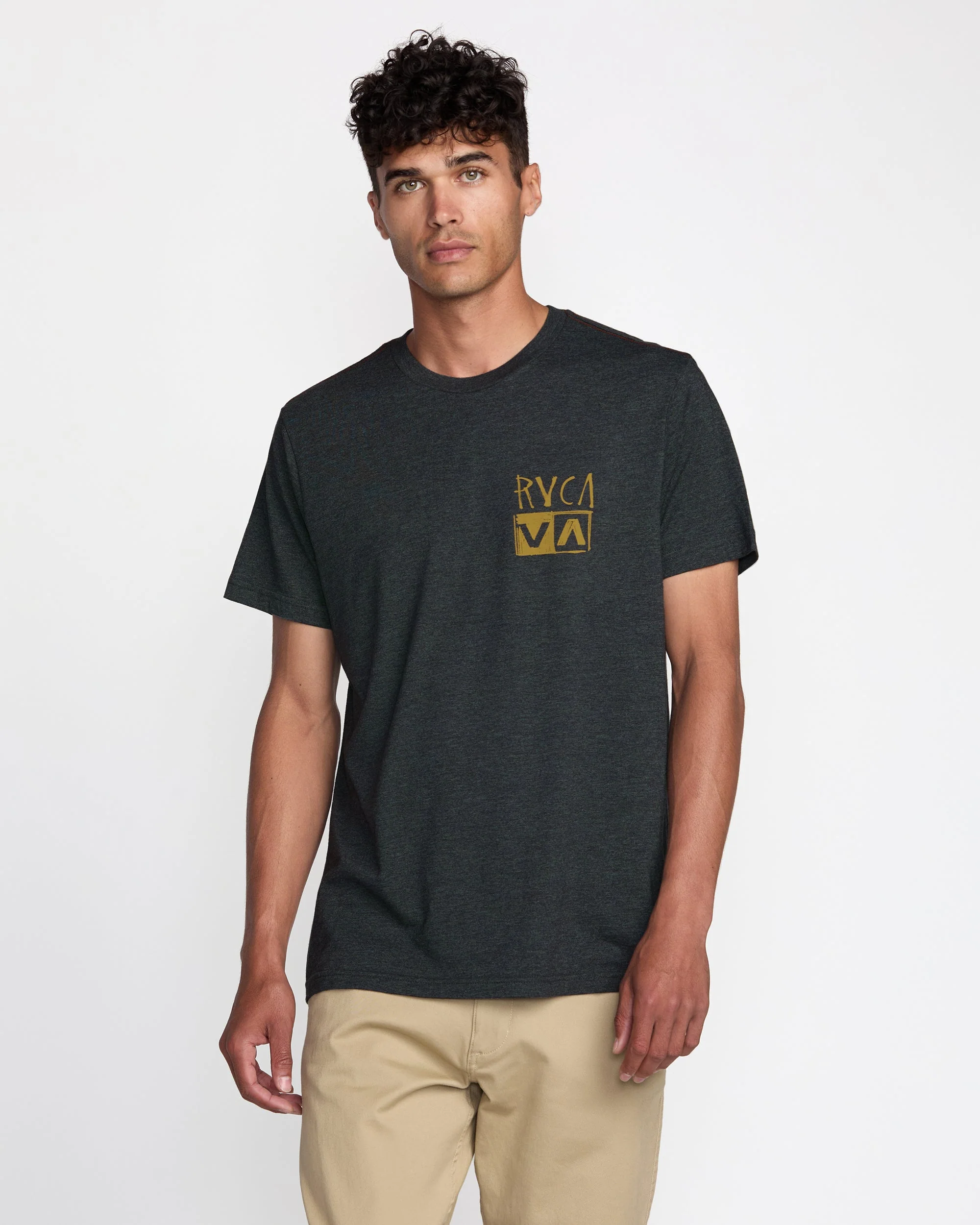 RVCA Horton Panther Short Sleeve Tee - Black