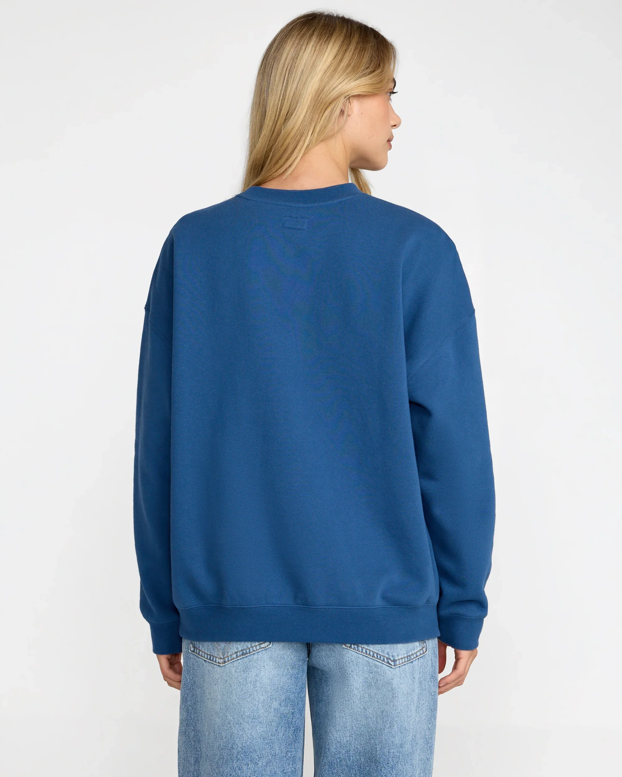 RVCA Neat Pullover - Ensign Blue - Image 2