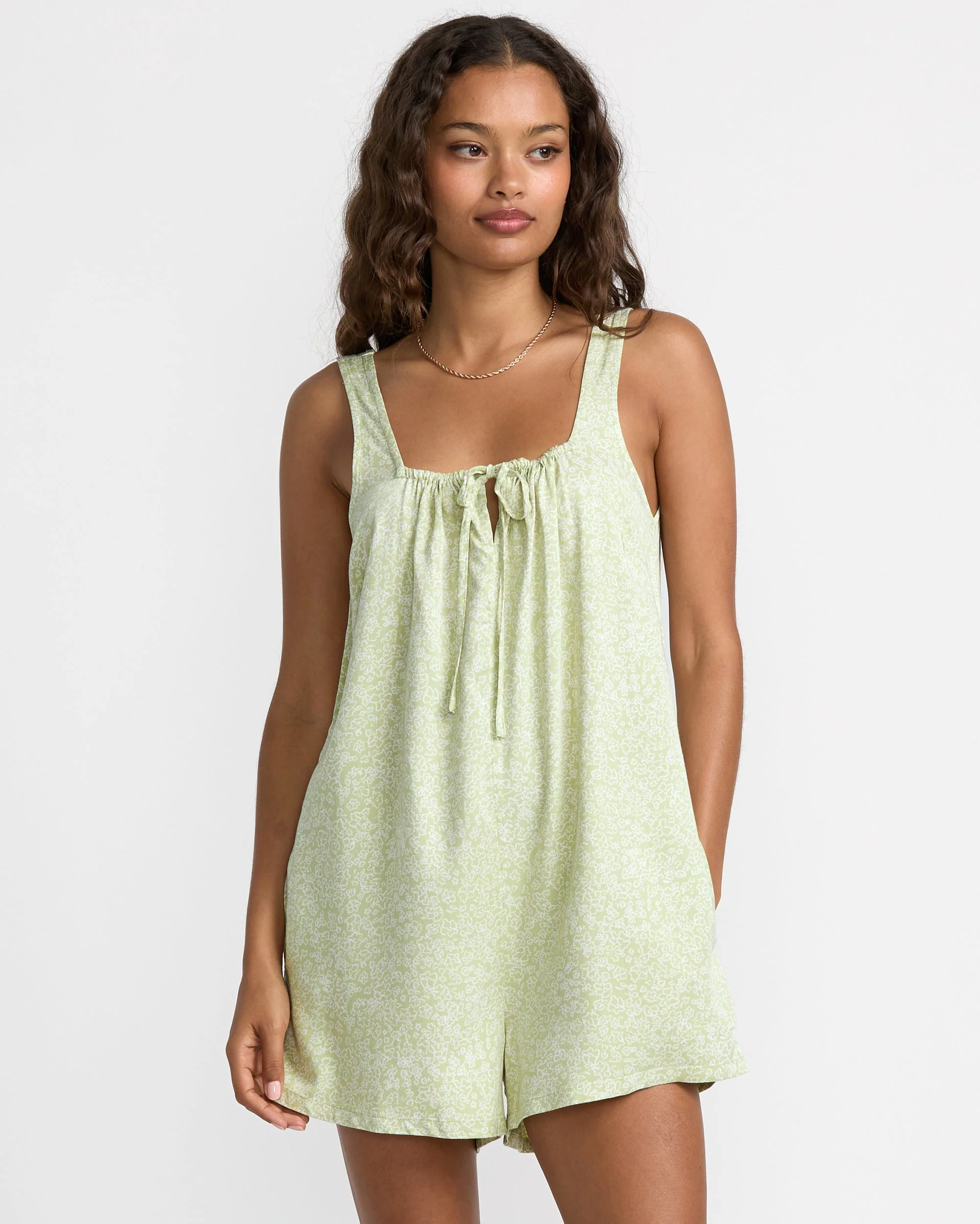 RVCA Oliver Romper - Lint