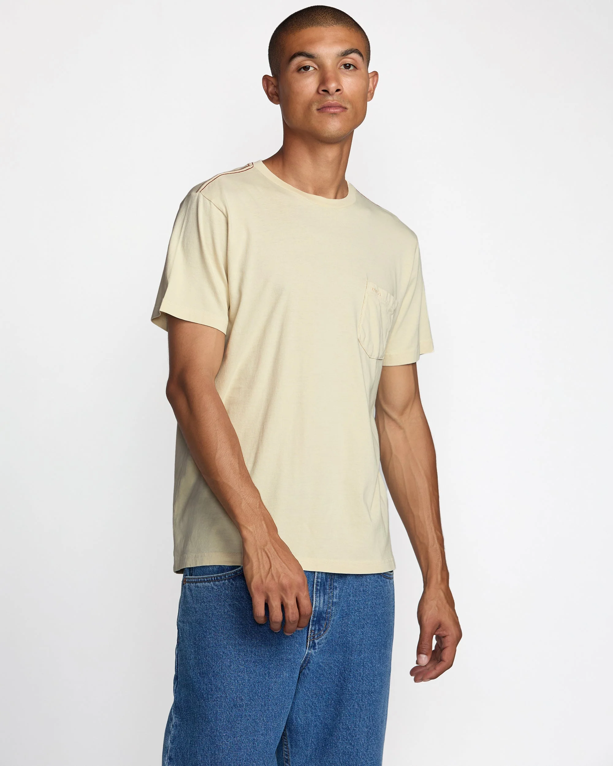 RVCA Ptc 2 Pigment Short Sleeve - Ceramic