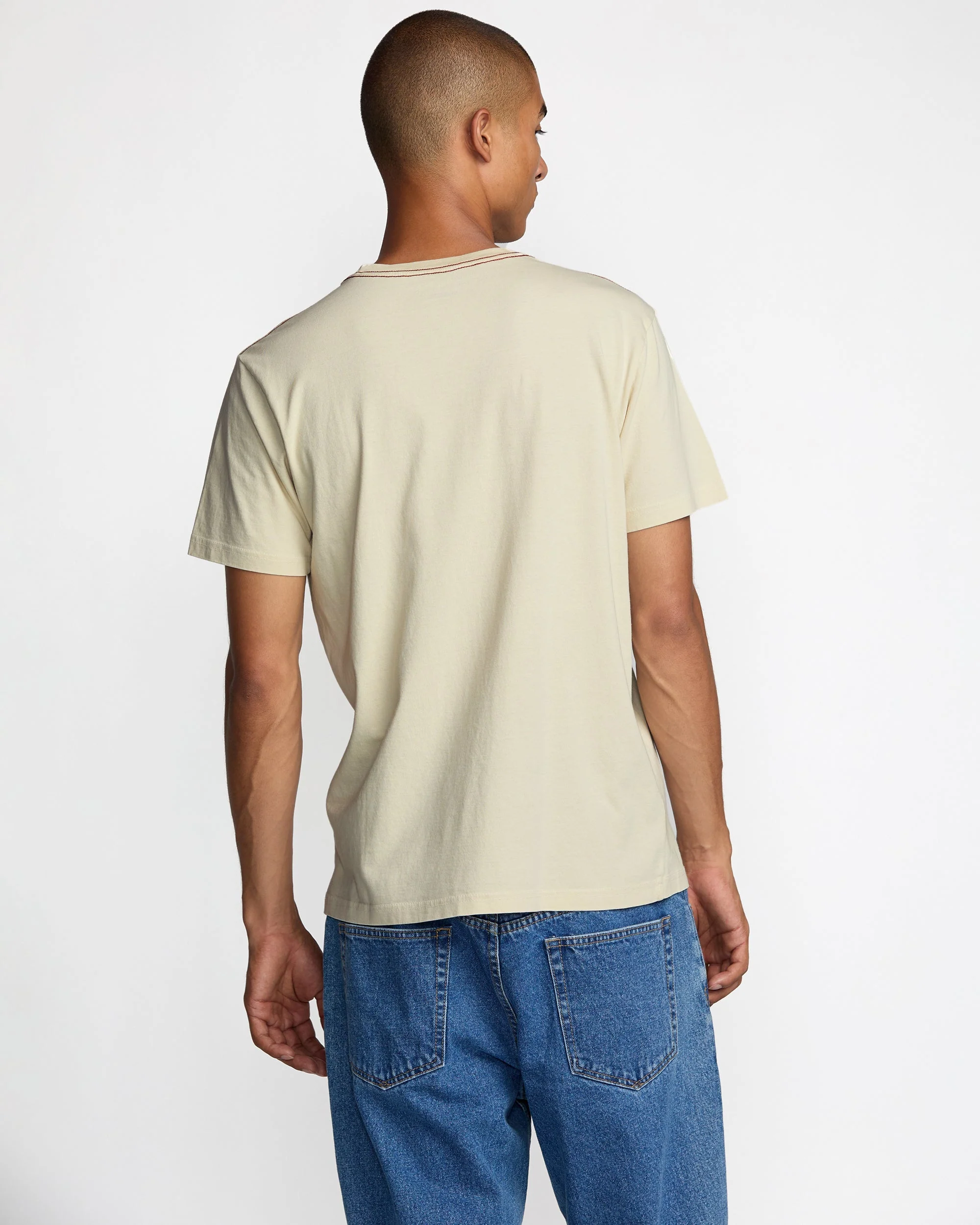 RVCA Ptc 2 Pigment Short Sleeve - Ceramic - Image 2