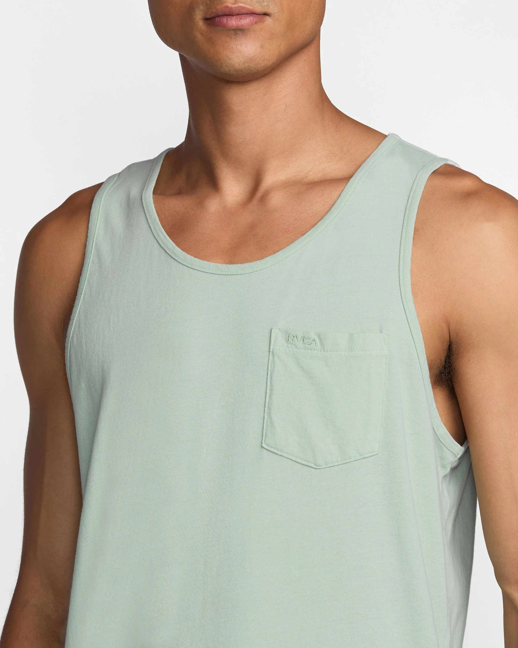 RVCA Ptc Pigment Tank - Blue Haze - Image 3