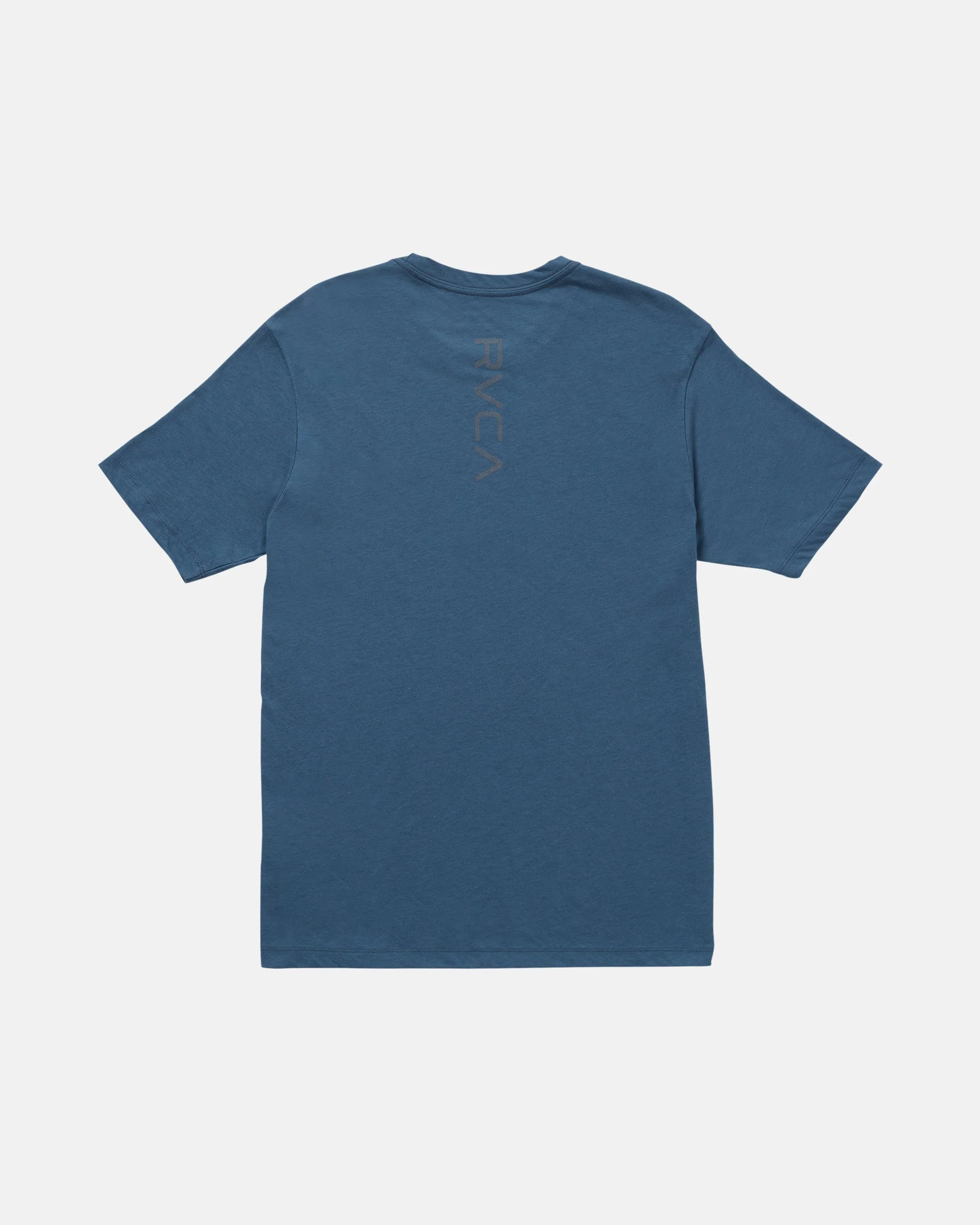 RVCA Va Mark Reflective Short Sleeve Tee - Dark Denim - Image 2