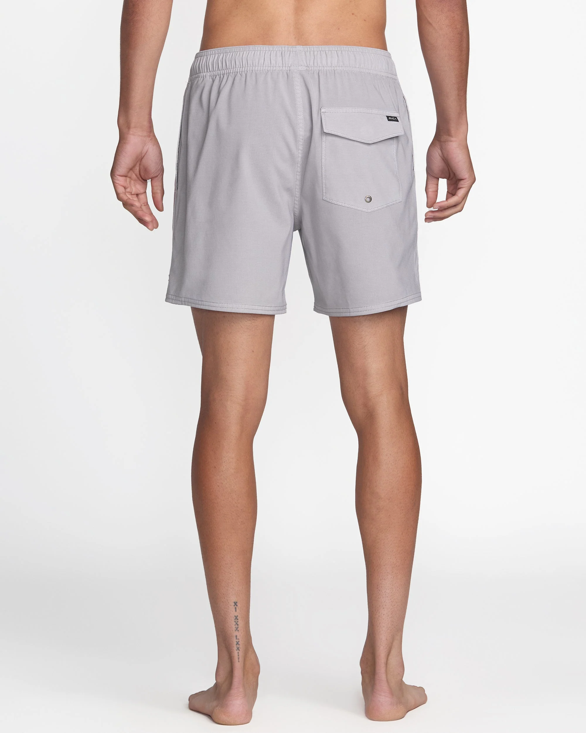 RVCA Va Pigment Elastic Short 16" Swim Trunk - Lilac - Image 2