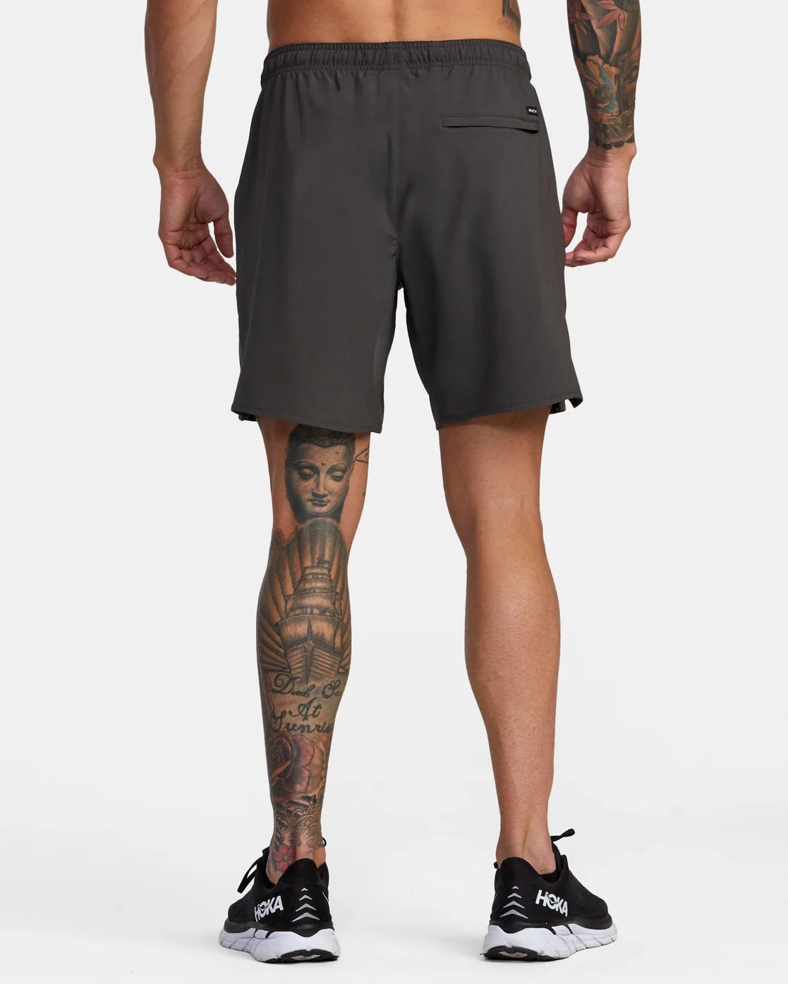 RVCA Yogger Stretch 17" Short - Slate - Image 3