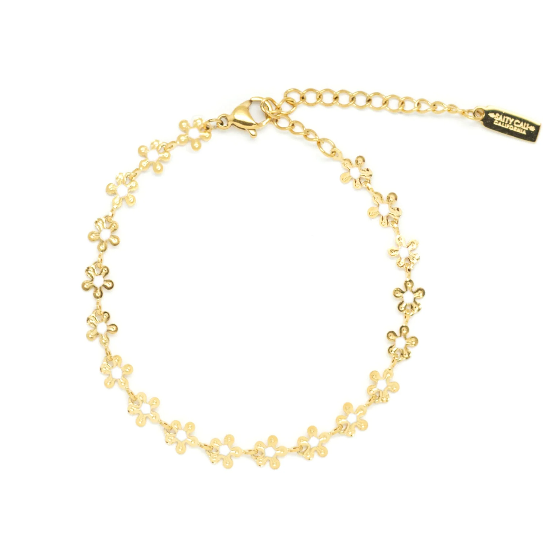 Salty Cali Bloom Bracelet - WHITE